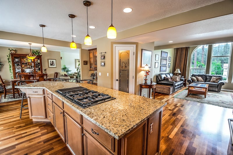 Modern kitchen interior